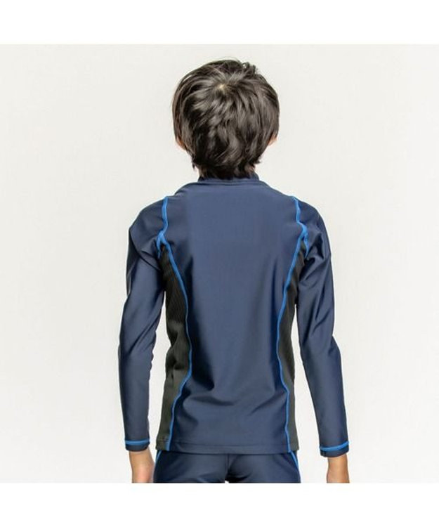 San-ai Resort（三愛水着楽園） 【NIKE】ナイキ BOYS ロングスリーブ UV ハイドロガード ブルー