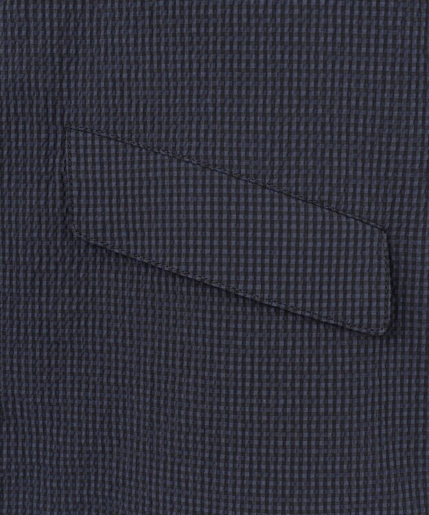 J.PRESS MEN ハイパワーストレッチサッカー ハーバーブルゾン ネイビー系3