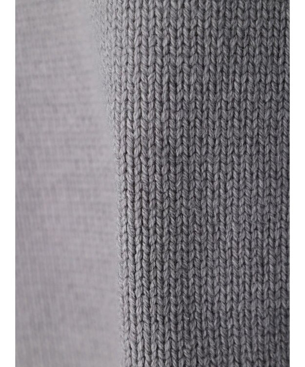 CRAFT STANDARD BOUTIQUE シャツドッキングニットプルオーバー Gray Mixture