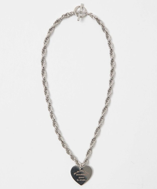 WEGO Lヘビーチェーンモチーフネックレス 柄1