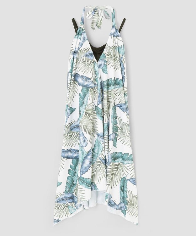 San-ai Resort（三愛水着楽園） WEB限定　ドレスパレオ3点セット【Beach Queen（ビーチクイーン）】 オフホワイトA