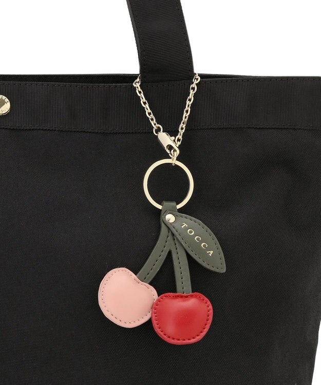 TOCCA 【chayさん着用・3/22(日)までの完全受注生産】PIECE OF MY ESSENCE CUSTOMIZED BAG カスタマイズ バッグ ブラック×チェリー