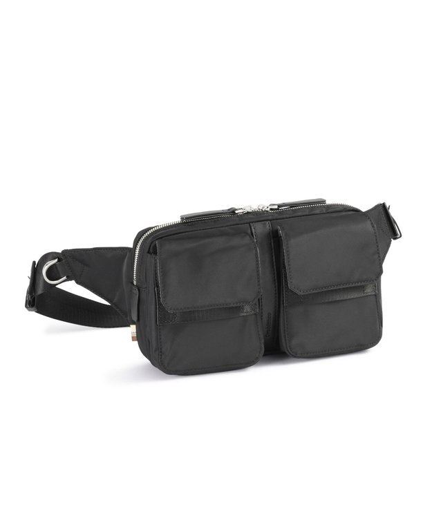 ACE BAGS & LUGGAGE Orobianco タッティカ ウエストバッグ 2L 290g 92941 オロビアンコ ブラック