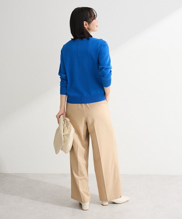 Green Parks アシメウエストタックパンツ Beige