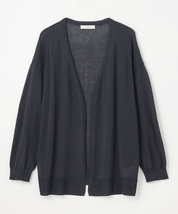 ANY トッパーニットカーディガン チャコール