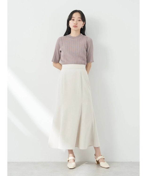 earth music&ecology マーメイドスカート Ivory