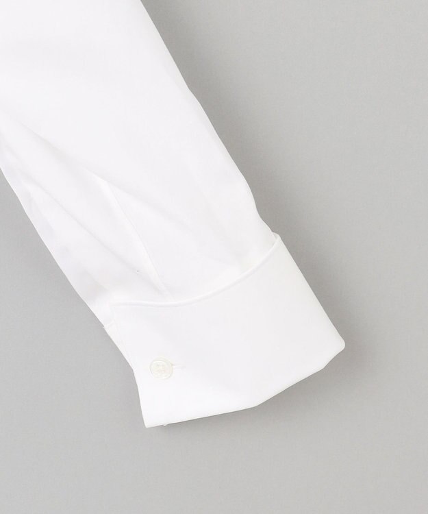 GOTAIRIKU 【WEAR BLACK】ブザム比翼ウィングカラー ドレスシャツ ホワイト系