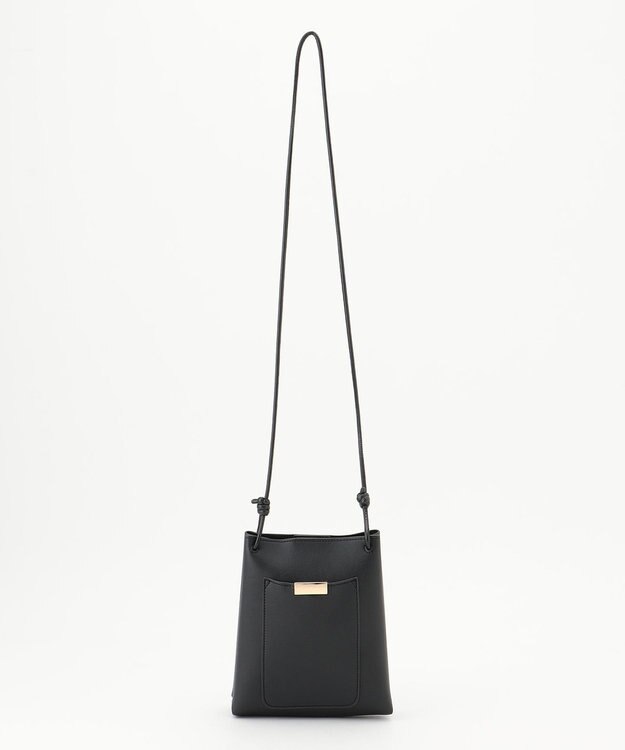 ANY メタルポケットミニショルダー ブラック