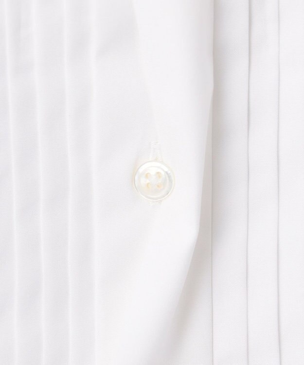 GOTAIRIKU 【WEAR BLACK】ブザム比翼ウィングカラー ドレスシャツ ホワイト系