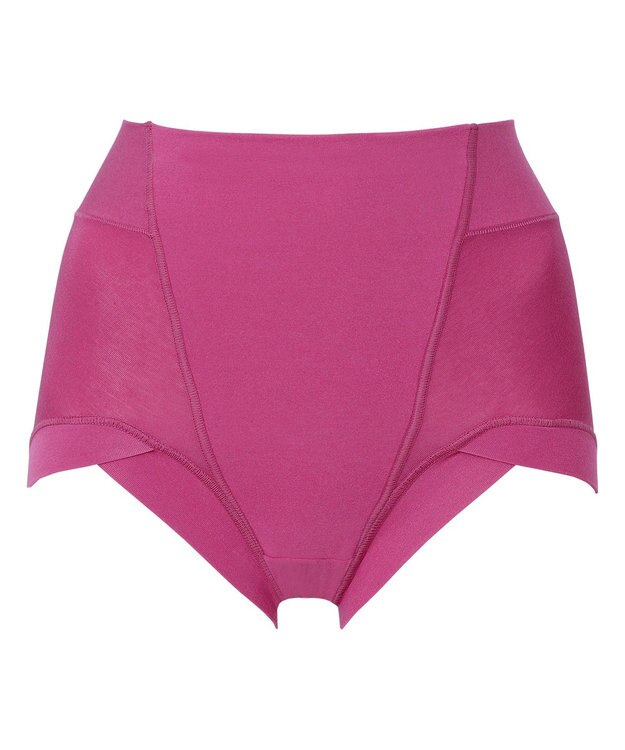 BRADELIS New York 【BRADELIS NewYork peace】綿混楽々ハイウエストショーツ24 マゼンタ