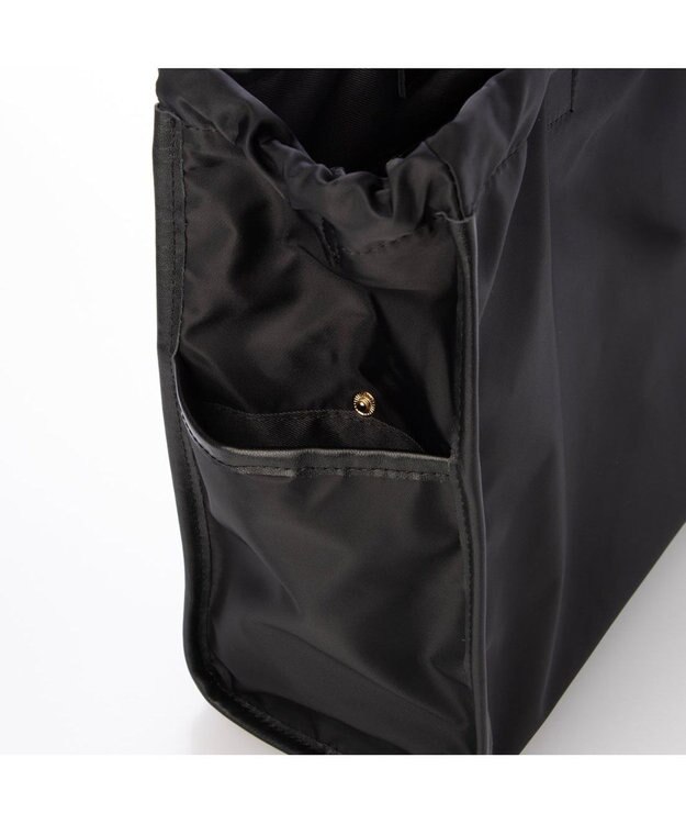 UNBILLION ペルケ perche / ナイロン×牛革2wayパラコードトート ブラック