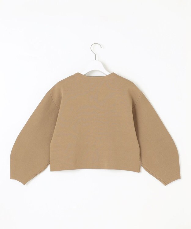 Feroux 【セットアイテム】パフスリーブニット セットアップ キャメル系