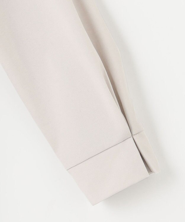 J.PRESS LADIES ベーシックジャージー ロングTシャツ カットソー ライトグレー系