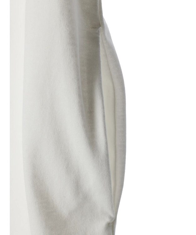 Green Parks ・ＥＬＥＮＣＡＲＥ　ＤＵＥ　メタリック切替ＴＥＥワンピ Off White