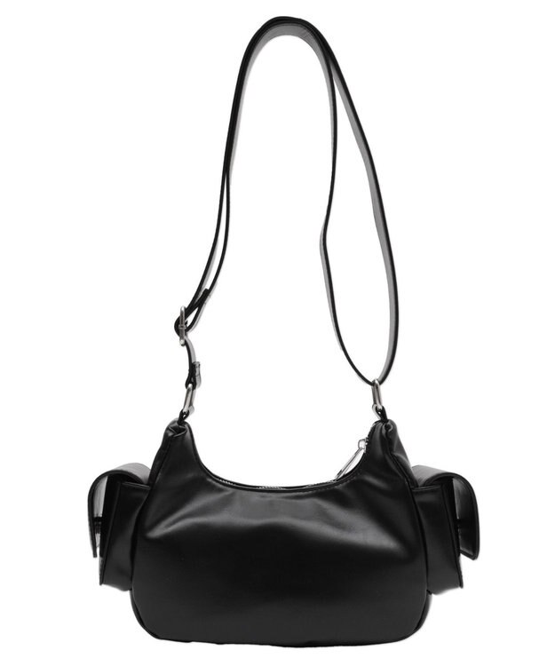 WEGO キラキラチャーム付きベルトショルダー ブラック