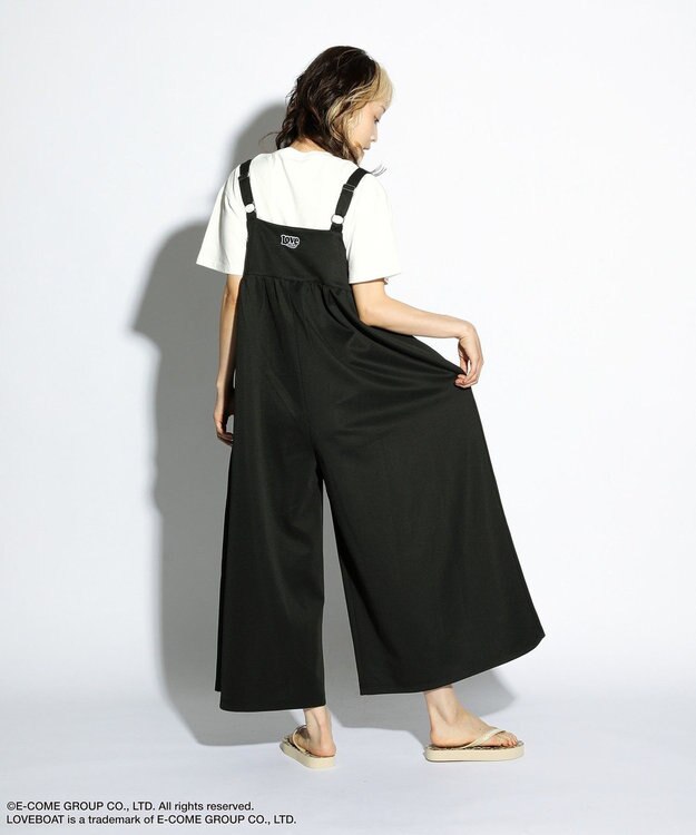 Green Parks ■ＬＯＶＥＢＯＡＴ　サロペットパンツ Black