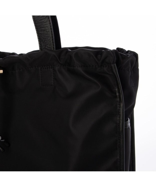 UNBILLION ペルケ perche / ナイロン×牛革2wayパラコードトート ブラック