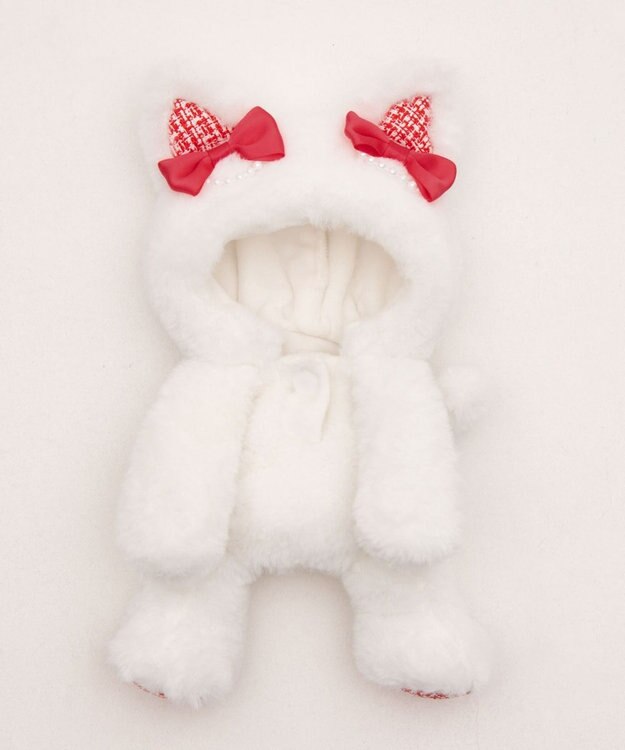 WEGO 【痛バ＆推し活グッズ】ぬいおすわりにゃんこ15cm レッド