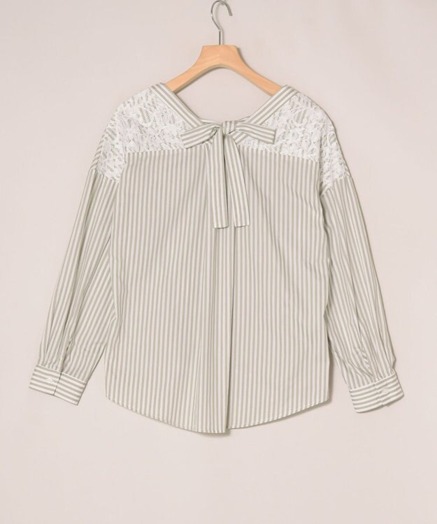 ONWARD Reuse Park 【any FAM】ブラウス春夏 グリーン