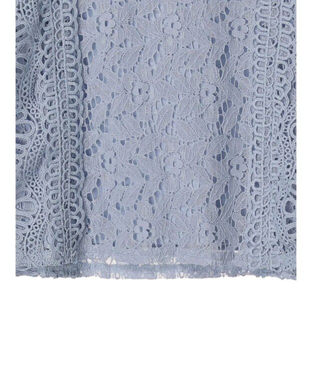 Green Parks ・Ｐｅｔｉｔ　Ｆｌｅｕｒ　イロイロレースブラウス Blue