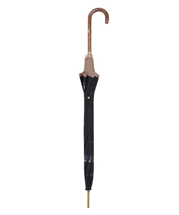 MOONBAT POLO RALPH LAUREN（ポロ ラルフローレン） 長傘 FLAG BEAR ポロベア ドット ブラック