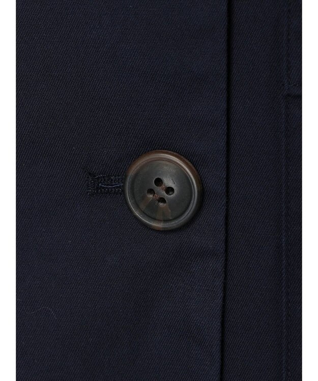 CRAFT STANDARD BOUTIQUE コットンギャバジンＷテーラードジャケット Navy