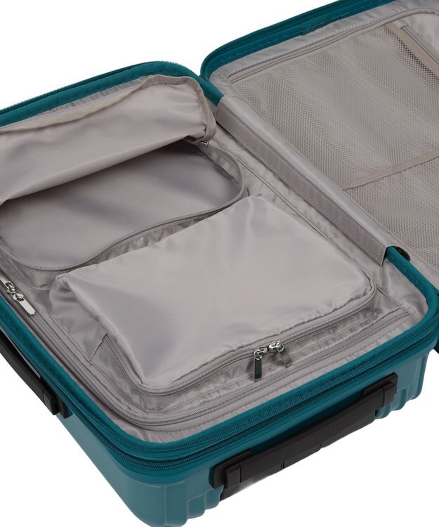 ACE BAGS & LUGGAGE 【WEB限定】ACE クレスタS スーツケース 35/42L 機内持ち込み ストッパー付き 09161 エース ブルーグリーン