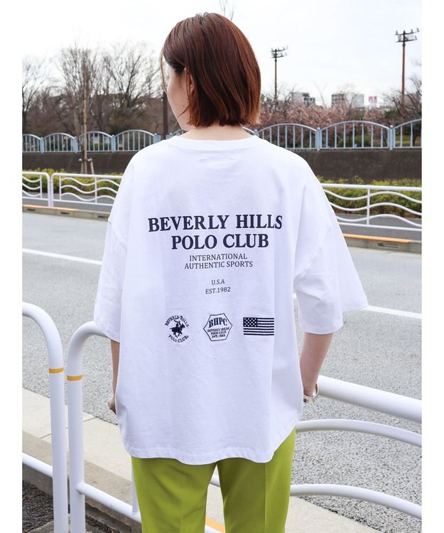 AMERICAN HOLIC ロゴカットプルオーバー／Ｂ．Ｈ　ＰＯＬＯ　ＣＬＵＢ Off White