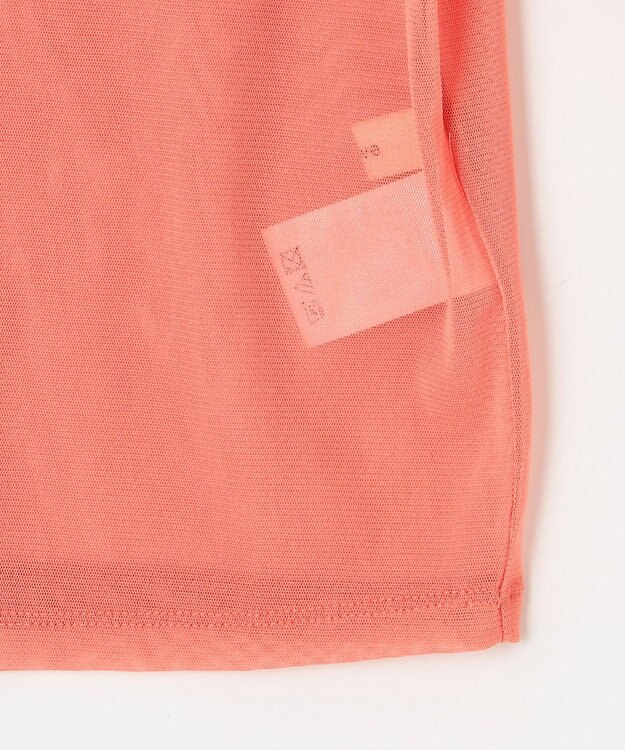 NAVE 【Nave・洗える】チュールジャージー トップス オレンジ系