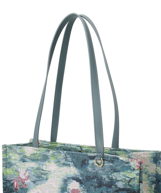 Maison de FLEUR ゴブランスクエアトート Dark Green