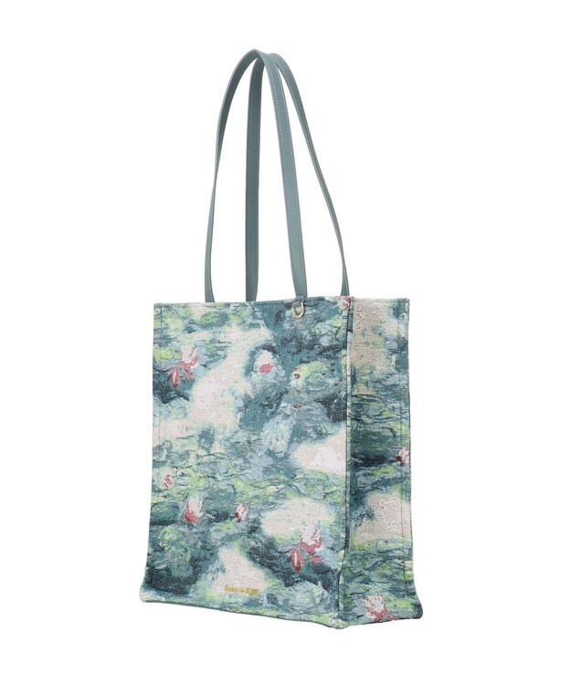 Maison de FLEUR ゴブランスクエアトート Dark Green