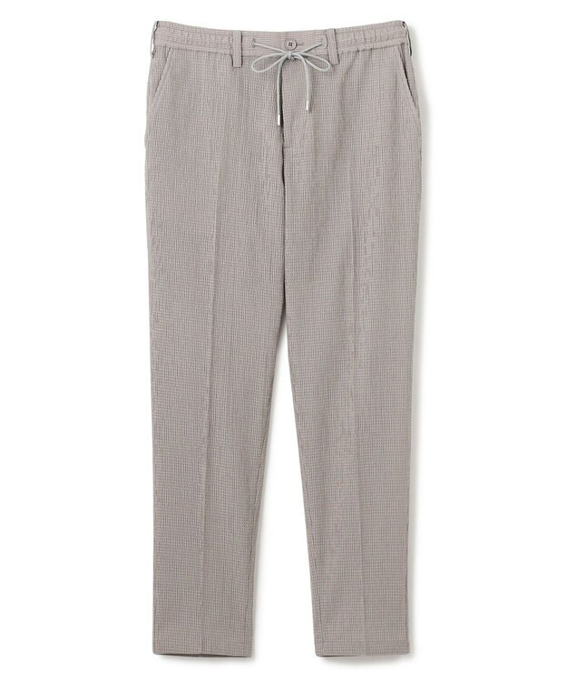 JOSEPH HOMME ＜新色追加＞新素材【通気性/ストレッチ】トリコサッカーストレッチ ドロスト付テーパードパンツ /  PEGG CONVERTIBLE ライトグレー系