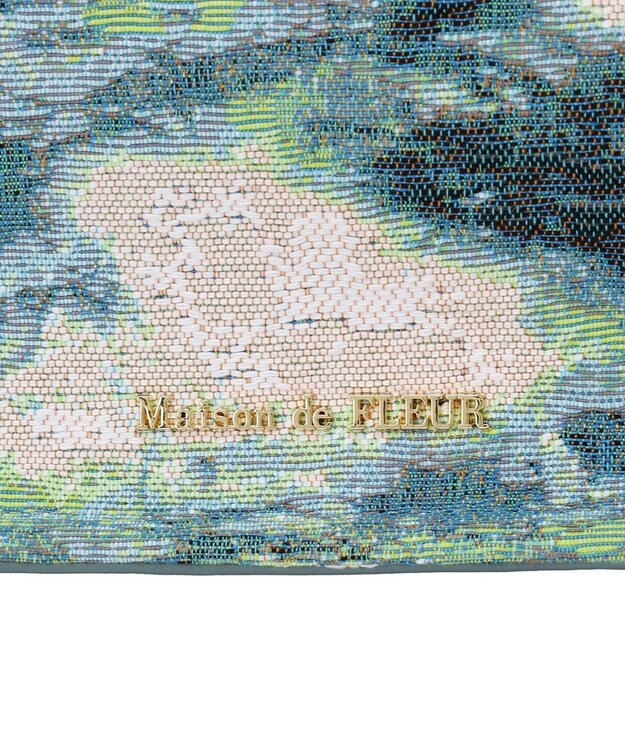 Maison de FLEUR ゴブランスクエアトート Dark Green