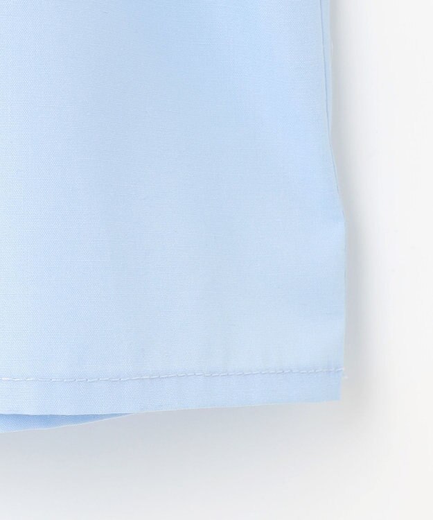 組曲 KIDS 【110-140㎝】レースペプラム ブラウス サックスブルー