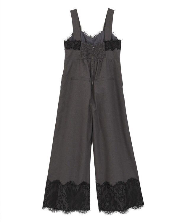 Green Parks ・ＳＵＧＡＲ　ＳＰＯＯＮ　レーストリムオールインワン Charcoal Gray