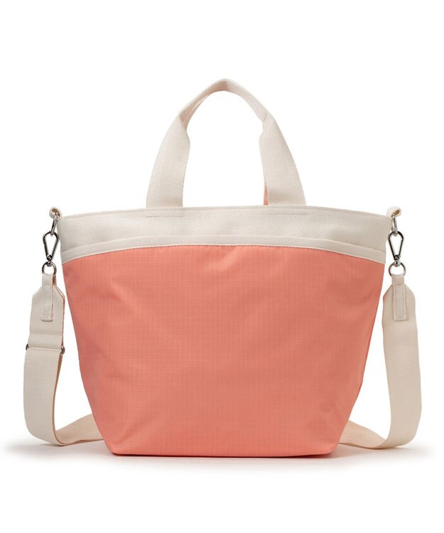 LeSportsac BUCKET TOTE/コーラルパンチ/メレンゲ コーラルパンチ/メレンゲ