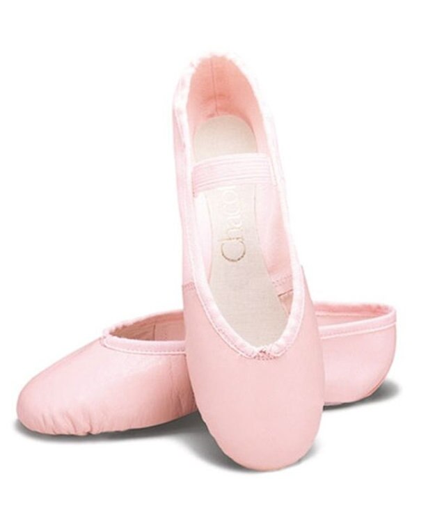 Chacott 前皮バレエシューズ【22.0~26.0cm】 ロイヤルピンク