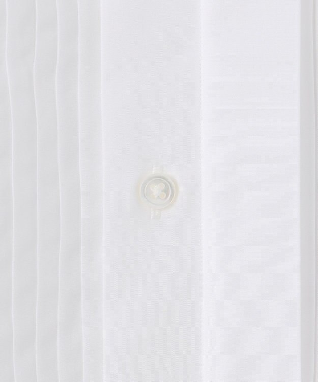 GOTAIRIKU 【WEAR BLACK】ブザム比翼ウィングカラー ドレスシャツ ホワイト系