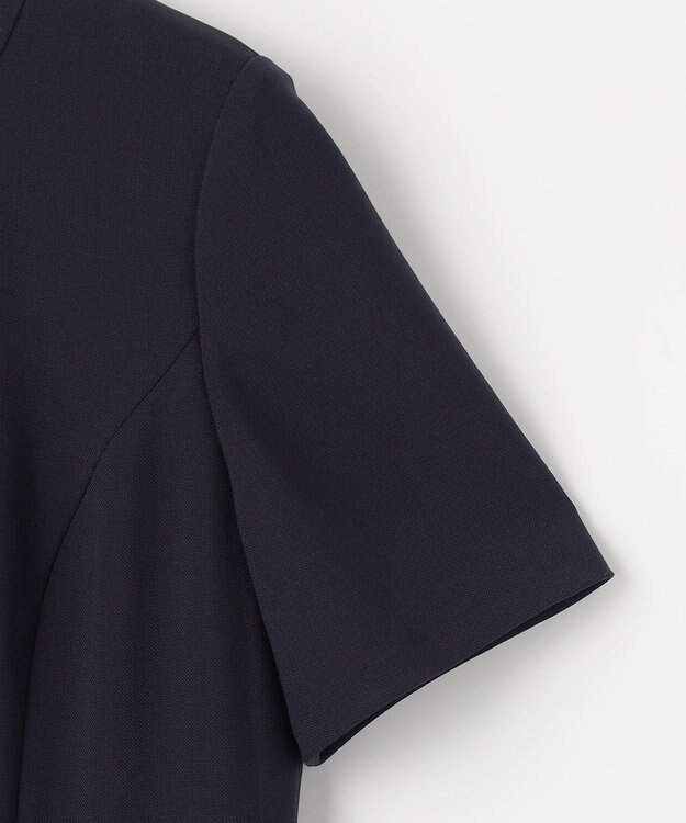 自由区 FORMAL 【お受験/セレモニーに】濃紺洗える/ストレッチワンピース+ジャケット ネイビー系