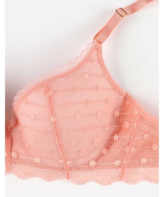 une nana cool 【リニューアル】 ポルカドットモールド 3/4カップブラ シャーベット