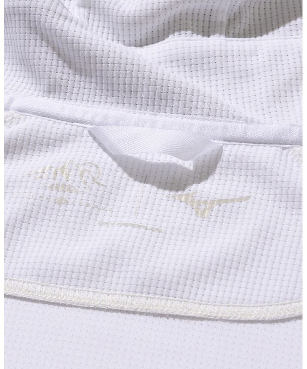 JOSEPH ABBOUD MOUNTAIN 【吸水速乾/通気性/ライナードッキング対応】ミズノコラボ DRY AEROFLOW パーカー ホワイト系