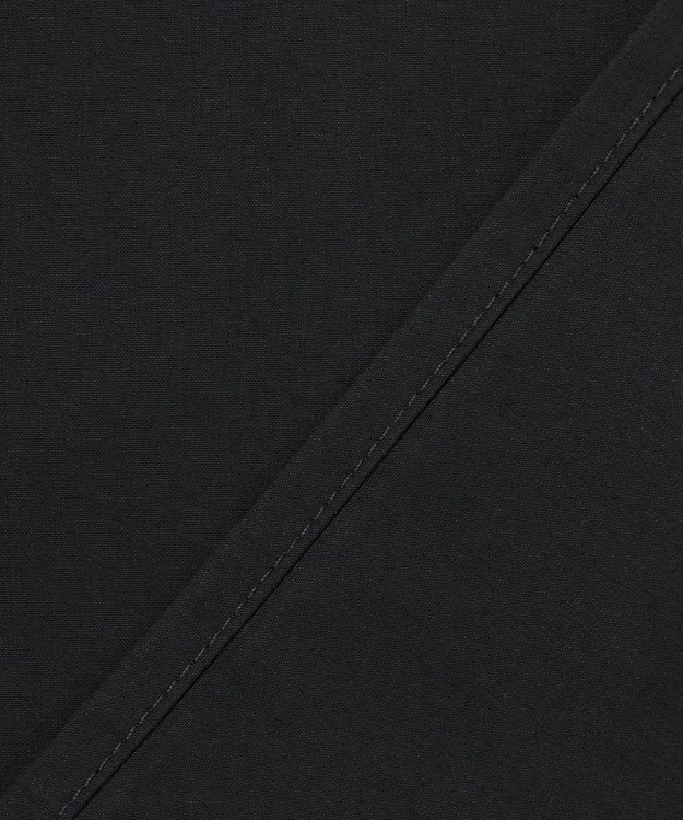 23区 S 【GOLD LABEL】ライトタフタ チュール刺繍 シャツ ブラック系