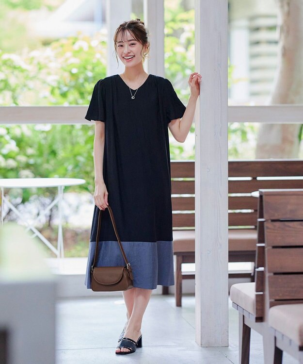 Tiaclasse 【安田美沙子さん着用・2TYPE肩紐/ショルダー&斜め掛け】フラップミニバッグ モカ(プレーン）