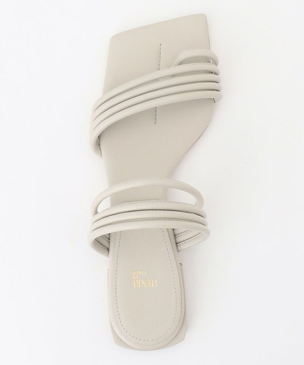 BEIGE， 【一部店舗限定】HENRI EN VARGO / IRIS サンダル Ice gray