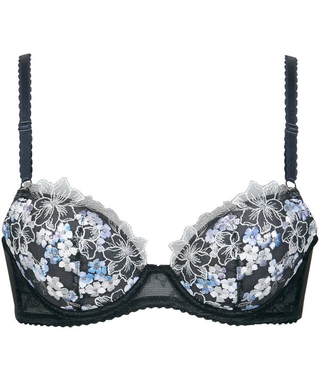 Wing 3/4カップブラ　【スキマフィットブラ】　ウイング／ワコール　KB2361 ブラック