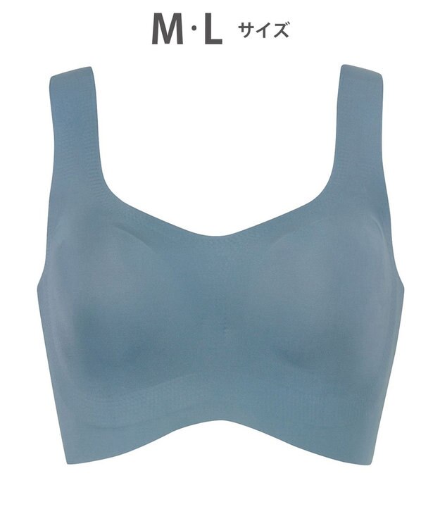 Wing ノンワイヤーブラ 【フィットトップ】 よく伸びて快適フィット 身生地部は吸汗速乾 MB1010 ウイング／ワコール メロン