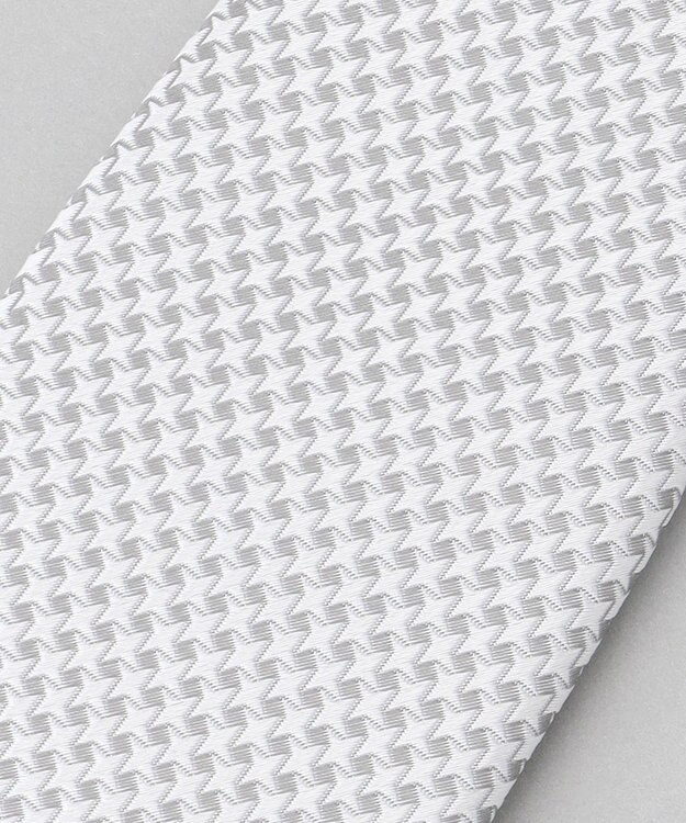 GOTAIRIKU 【WEAR BLACK】フォーマル用_千鳥 ネクタイ ライトグレー系8