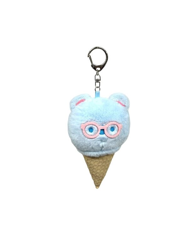 WEGO あにまるアイスぬいぐるみキーホルダー サックス