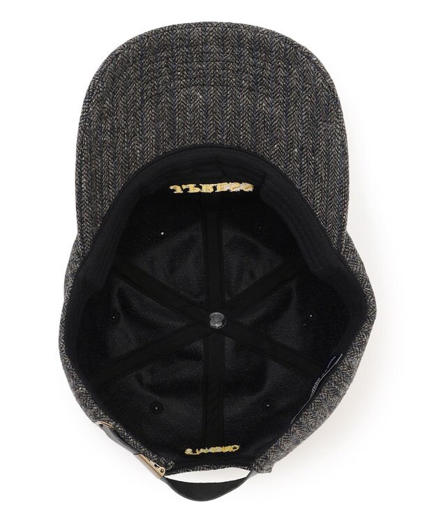 J.PRESS MEN 【J.PRESS ORIGINALS】Lambs Tweed Logo Cap グレー系1