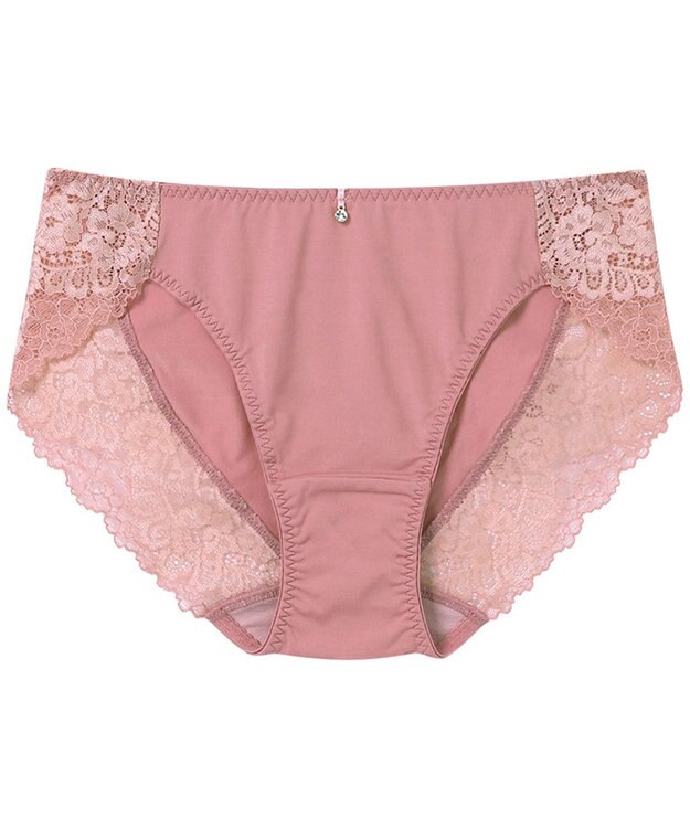 Wing ペアショーツ 【マッチミーブラ】 やさしいフィット感 身生地部はソフトな風合い はきこみ丈あさめ KF2921 ウイング／ワコール ストロベリー